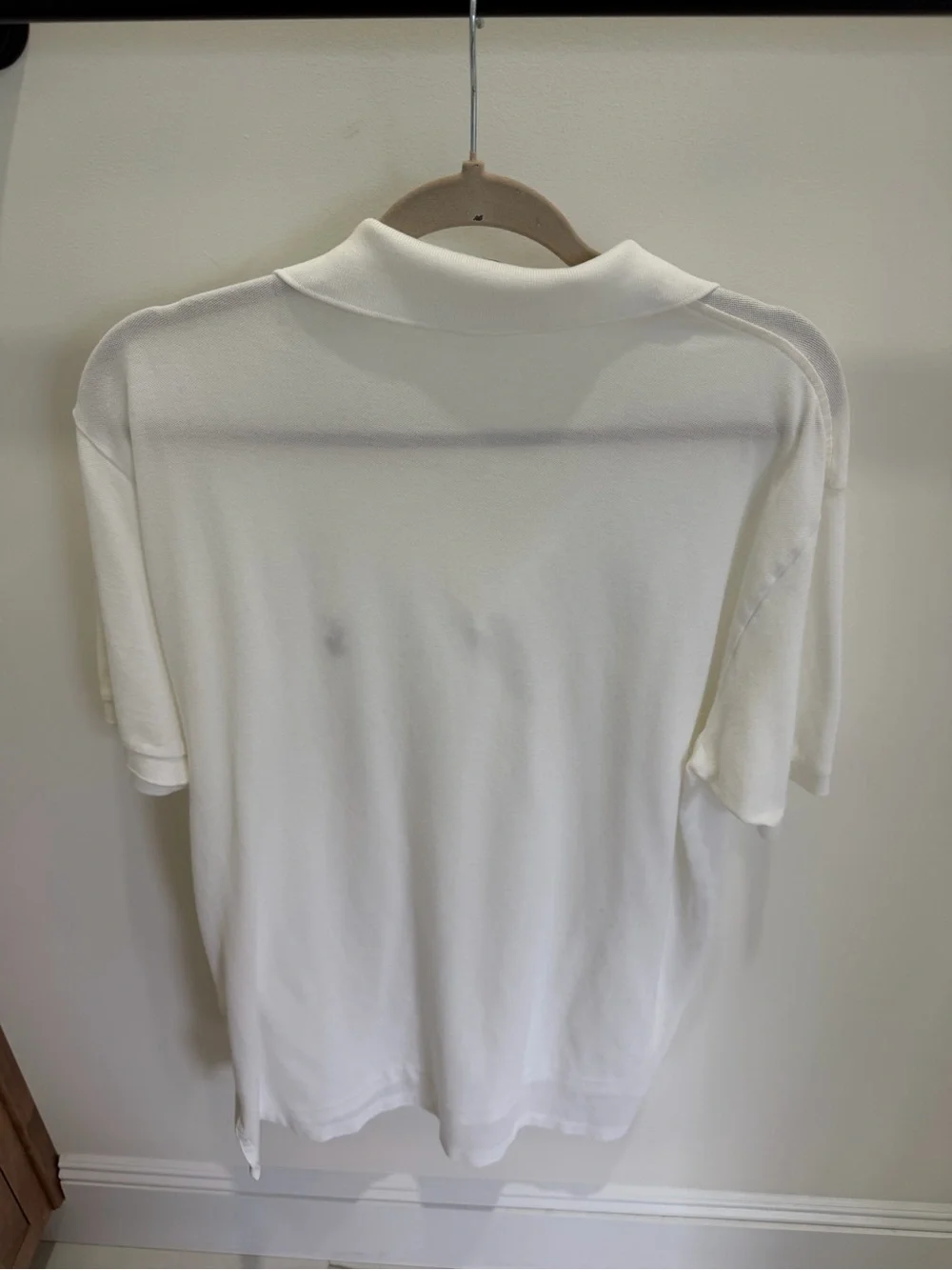 Ralph Lauren White Men’s Short-Sleeve Polo with Embroidered Pony